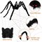 Halloween Spider Decorations, 6 Pack Giant Spider Outdoor Decorations Set, Scary Hairy Realistic Large Spider Props for Indoor, Outdoor and Yard Party Creepy Decor